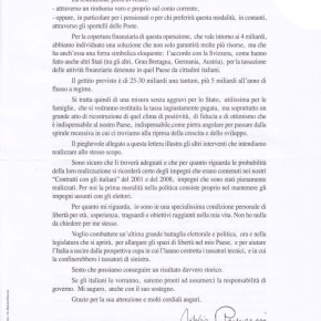 Parte B della lettera